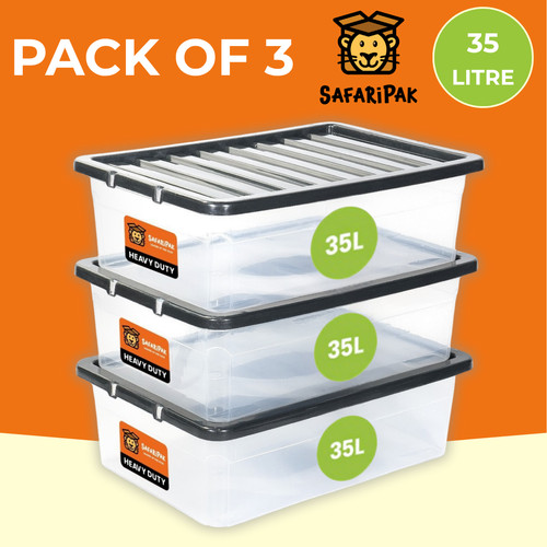 Clear plastic 35l - 3,