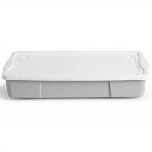 47l grey rolling underbed - 47l,