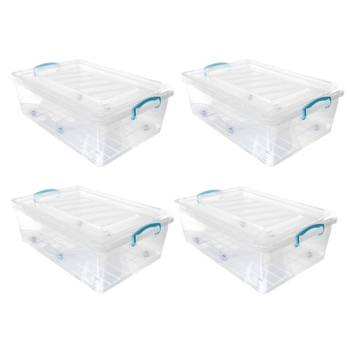 Jvl plastic clip lidded - plastic,
