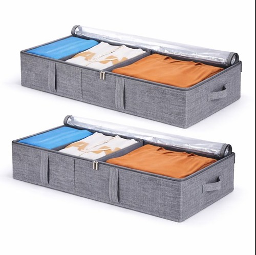 2pcs 50l storage boxes - 2pcs,