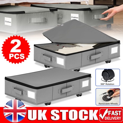 Under bed storage wheels - under,