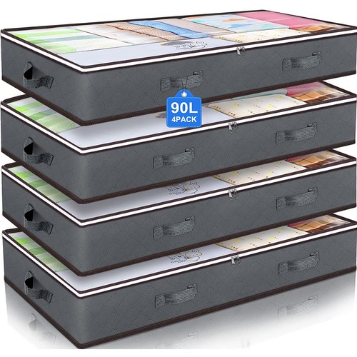 4pack 90l underbed storage - underbed,