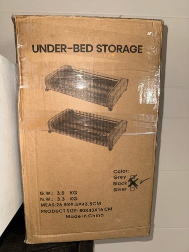 Under bed storage containers - bed,