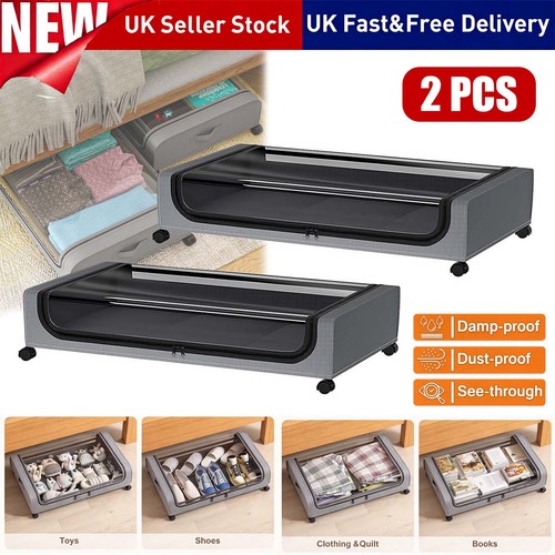 2pcs large underbed - underbed, storage