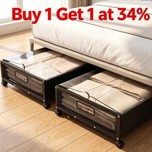 Large underbed storage box - underbed, on