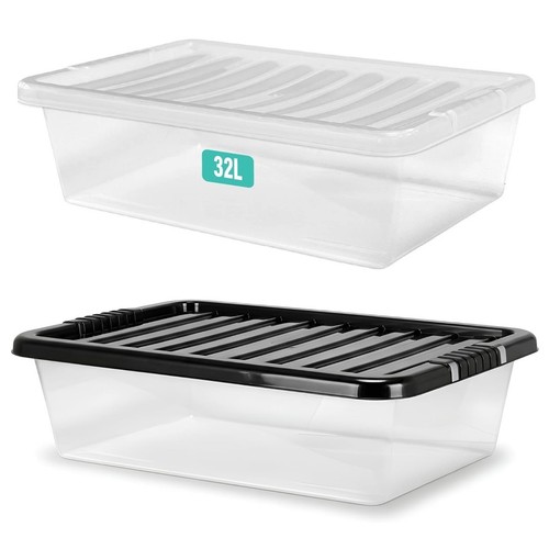 Underbed 32l storage boxes - 32l,