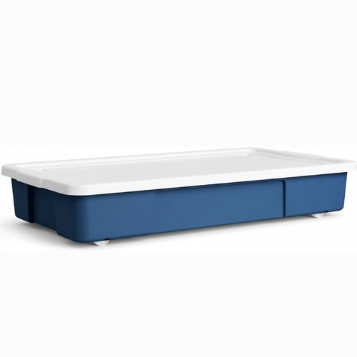 47l blue underbed storage - blue, box
