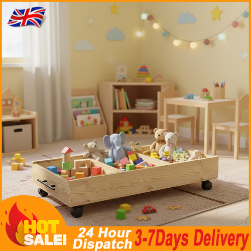 Wooden underbed storage - wooden,