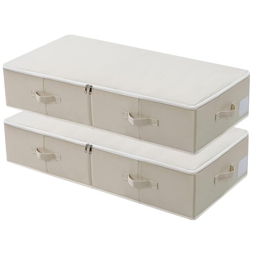 Foldable underbed storage box - foldable,