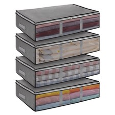 4 Pack Foldable Under-Bed