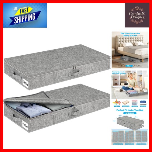 Shallow under bed storage box - under,