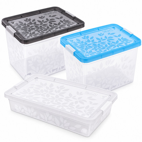 Plastic storage boxes - storage,