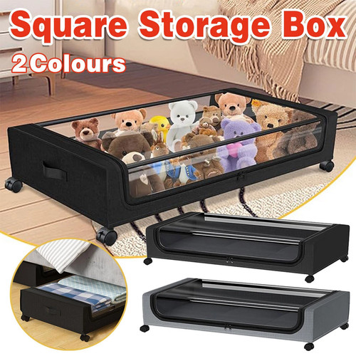 2pcs under bed - bed, storage