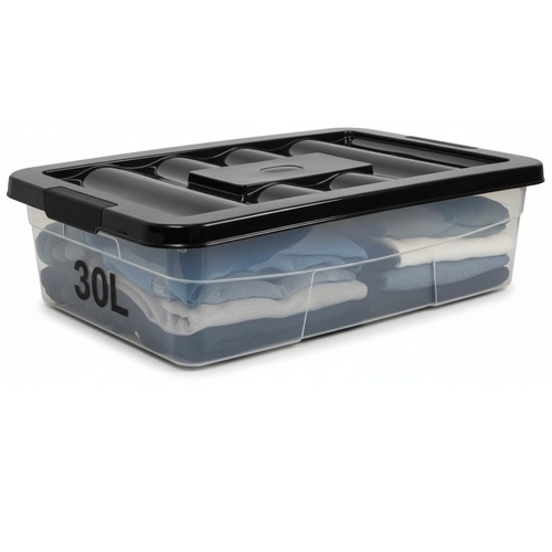 30l clear plastic - 30l, underbed