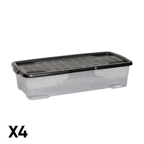 Pack 42l under - bed, clear