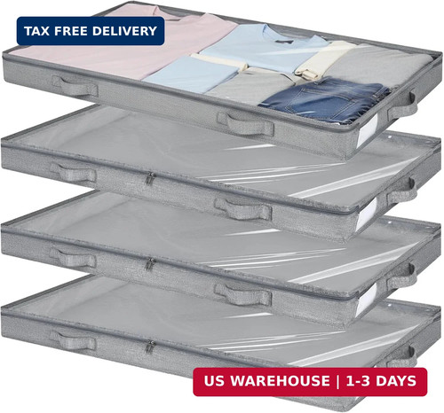 Pack under bed storage - 4,