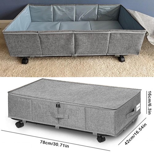 Underbed storage box wheels - box,