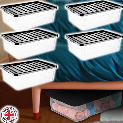 32l plastic storage box - plastic,