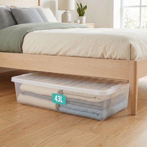 Pack 43l clear plastic - 2,