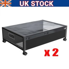 2x Underbed Storage Box on