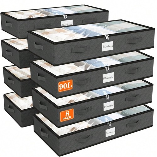 8pcs 90l under bed - under,