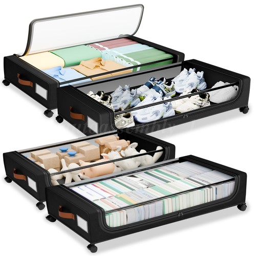4pk under bed storage - storage, box