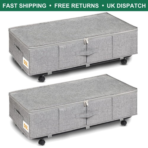 Stylish grey under bed - under,