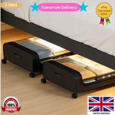 2-Pack Under Bed Storage with