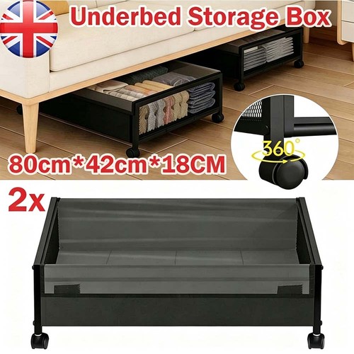 Underbed storage box on - underbed,