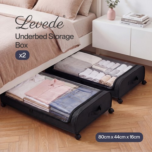 Levede under bed storage - storage, boxes
