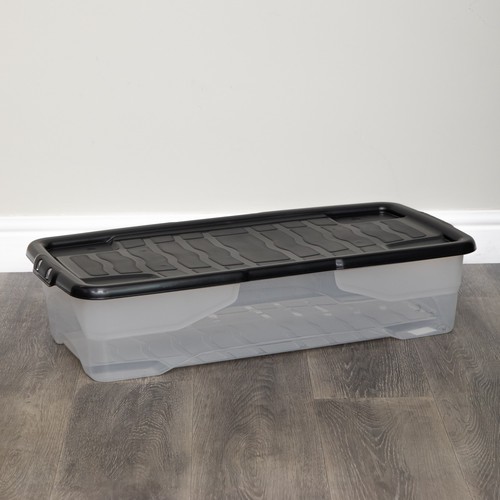 Under bed clear stackable - bed,